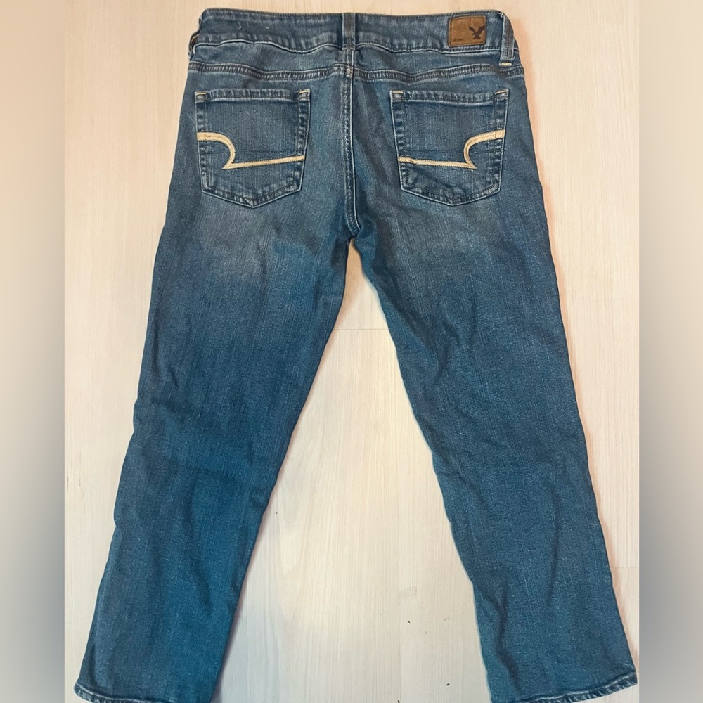 Vintage Y2K American Eagle Outfitters Capri Jeans
